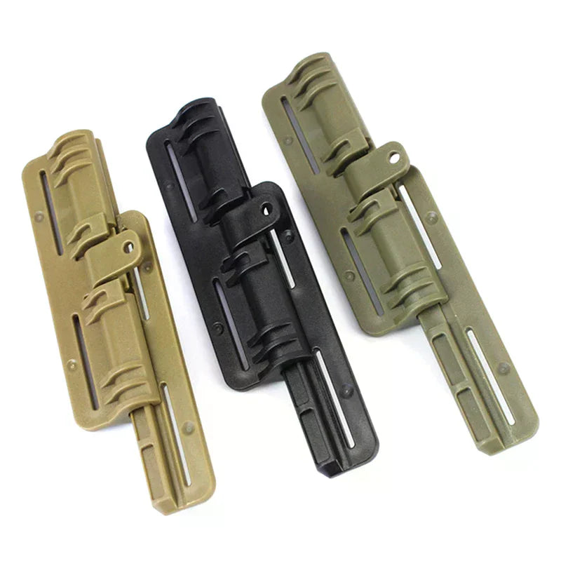 Tactical Vest Quick Release Buckle Slider Tactical Vest Buckle MOLLE Strip Module Strip Plastic Buckle Hinge Oasis Select