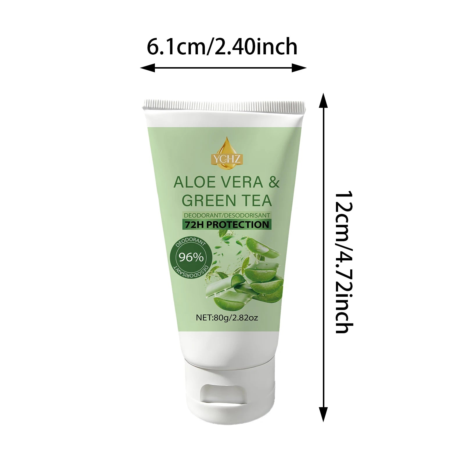 72-Hour Aluminum-Free Vegan Deodorant Roll-On | Men & Women