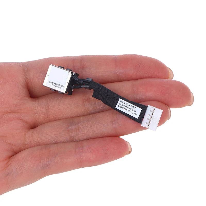1/3Pcs Charging Port Cable Laptop DC Power Jack Socket For Latitude 5500 5501 5502 5505 5510 Precision 3540 3541 3550 3551 Oasis Select