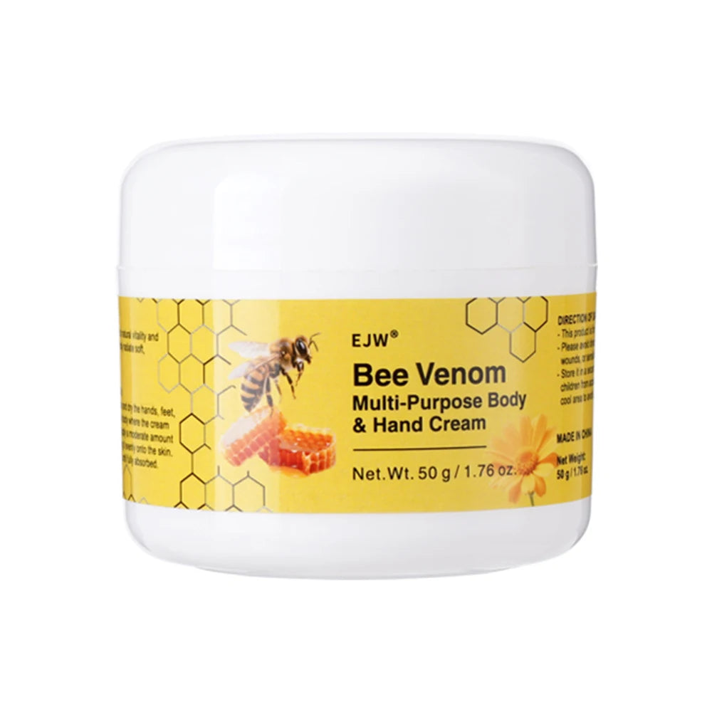 Bee Venom Care Set Bee Venom Facial Lifting Cream Firms and Lifts Loose Skin, Smoothes Skin |Eye Cream for Reduce Eye Puffiness, Oasis Select Bee venom lotion