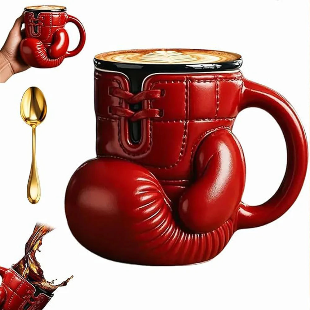Boxing Glove Mug – Funny Sports Coffee Cup & Creative Gift Novelty Coffee Mug Oasis Select