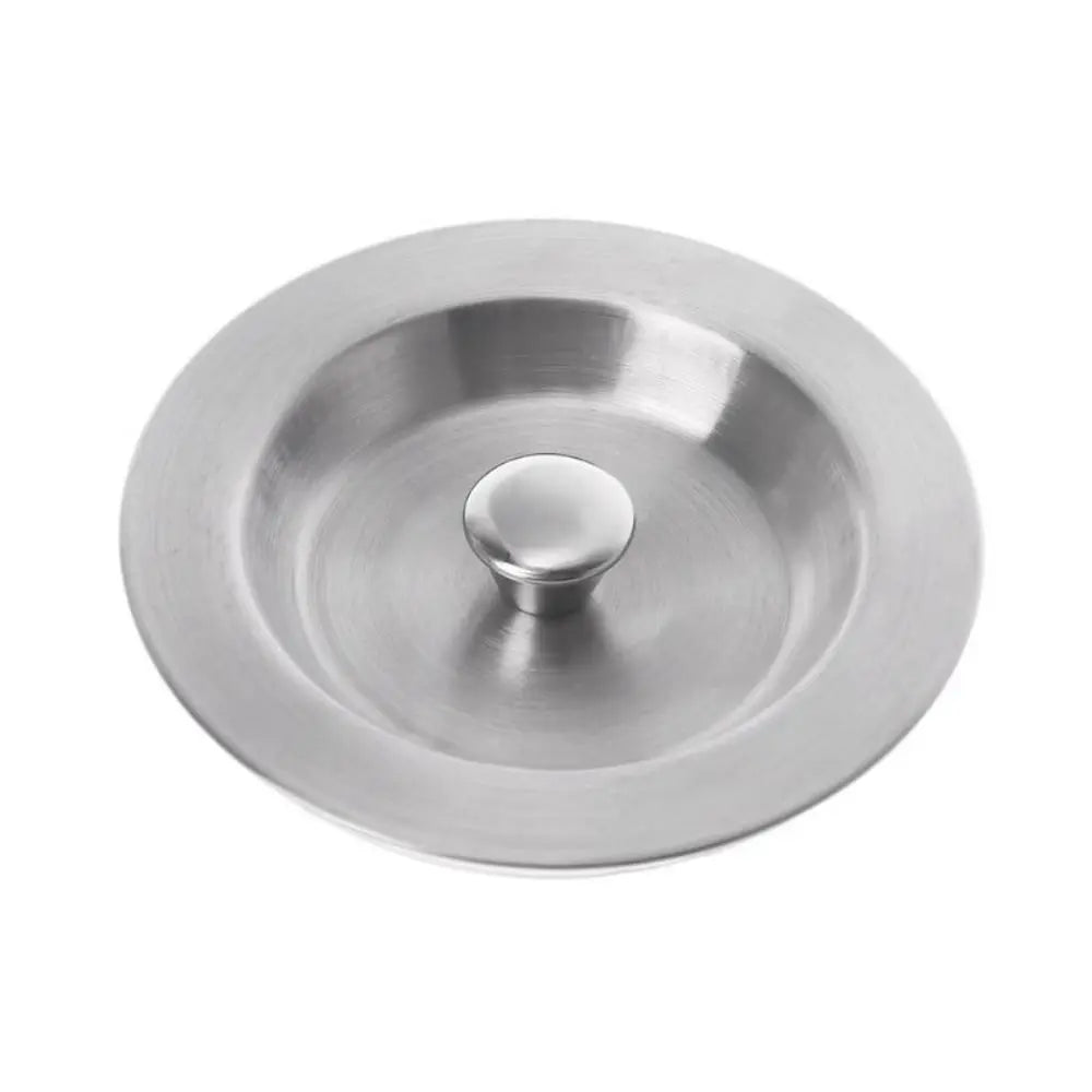 Kitchen Laundry Bathroom Sink Stopper Stainless Steel Bath Tub Sink Floor Drain Water Stopper Tool 8.8CM Filter Plug Oasis Select 8.8cm