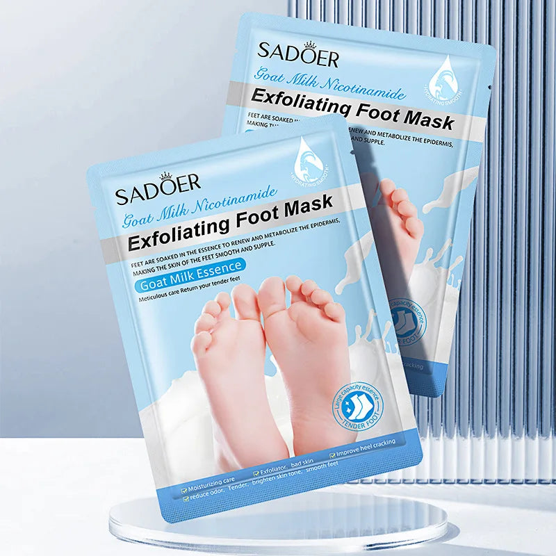 SADOER Foot Peel Mask – Exfoliating Socks for Smooth Feet Foot Peel Mask Oasis Select