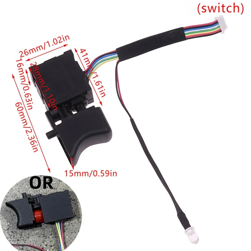 Control Board Switch Speed Switch Drive Board Controlle For 2106/169 Brushless Electric Wrench Motherboard Accessories Oasis Select 01