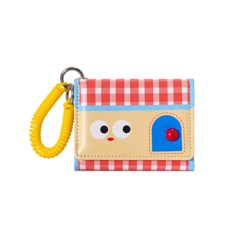 Women's Cartoon PU Leather Short Wallet – Card & Coin Holder Women's Short Wallet Oasis Select A1