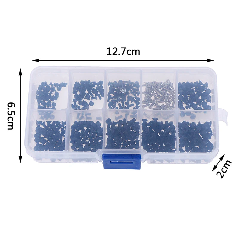 500pcs laptop computer screws set universal screw m2 m2.3 m3 Oasis Select