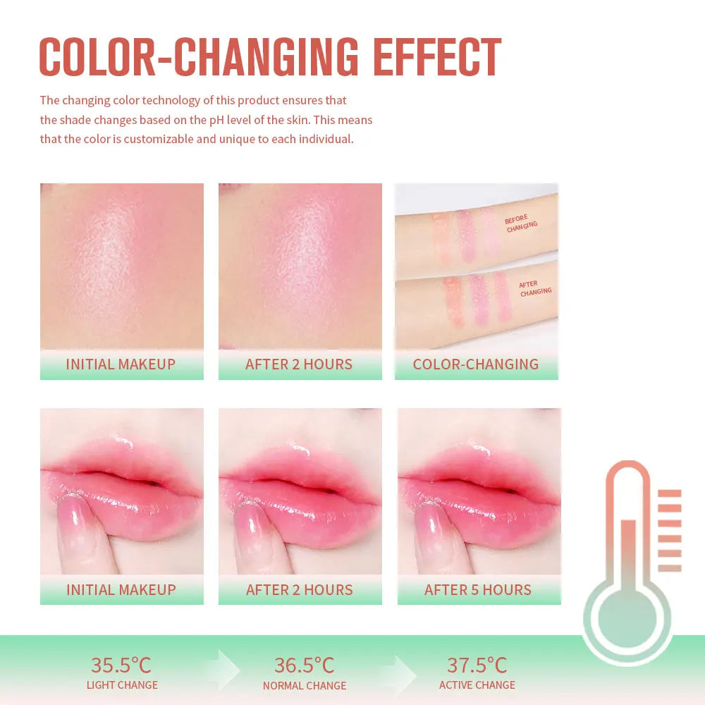Eraser Blush Stick Tinted Moisturizing High Pigmented For Cheeks Eyes Lips Natural Finish Cream Blusher Makeup Korean Cosmetics Oasis Select