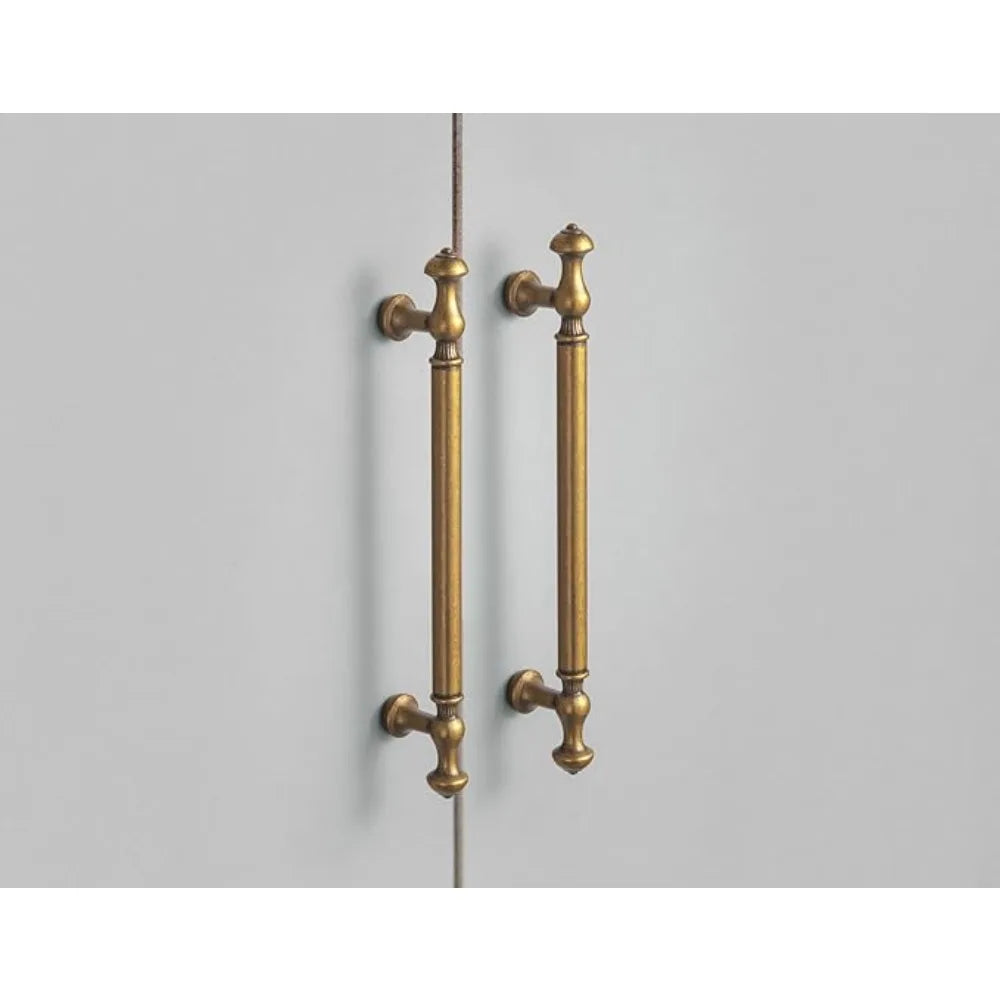Bronze Solid Antique Brass Cabinet Handles Wardrobe Pull Cupboard Door Knob Kitchen Cabinet Handles Bronze Pulls Oasis Select