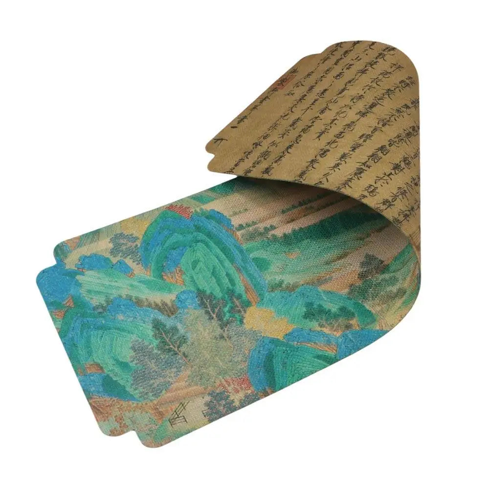 Chinese Style Tea Mat – Double-Sided Waterproof Tea Table Cloth Tea Table Mat Oasis Select