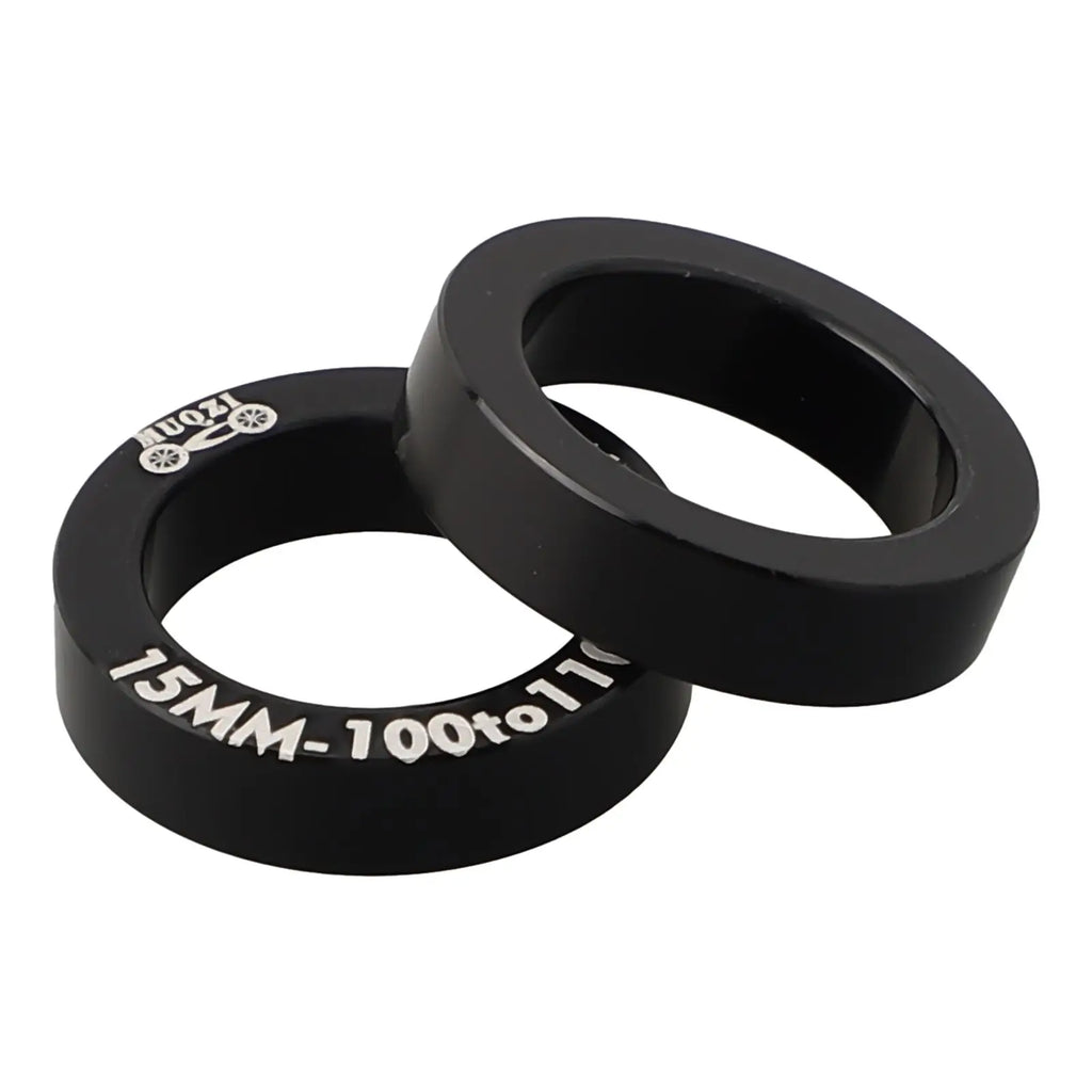 1 Set MUQZI Is Suitable For BOOST Bike Aluminum Alloy Black Flower Drum Conversion Boost Hub Adapter Seat Conversion Kits Oasis Select