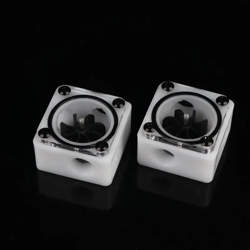G1/4 Thread Water Cooling Flow Meter 2 Way Design Water Meter Indicator Bi Directional Meter Water Cooling System Oasis Select