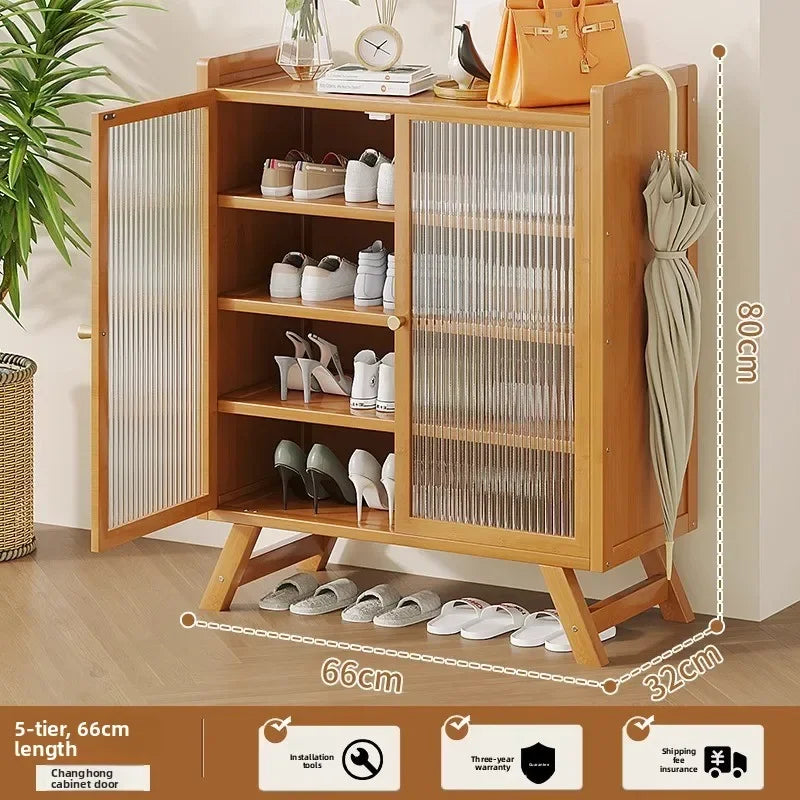 Multi-functional Shoe cabinet, shoe rack at the door of the home, large-capacity storage of Nanzhu Oasis Select