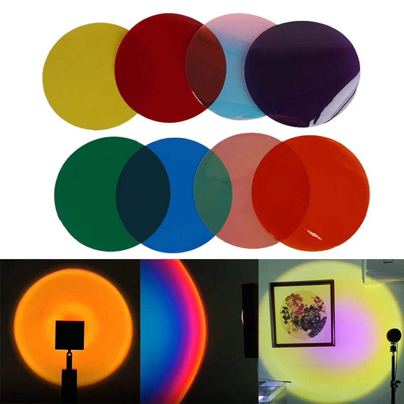5/10Pcs 10CM Lamp Color Correction Film Self Adhesive Transparent Filter Sheets Light Gel For Headlights Bedrooms Living Rooms Oasis Select