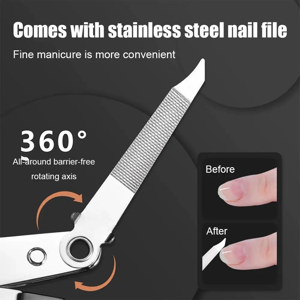Premium Stainless Steel Nail Clipper – Sharp Curved Blade Nail Clipper Oasis Select