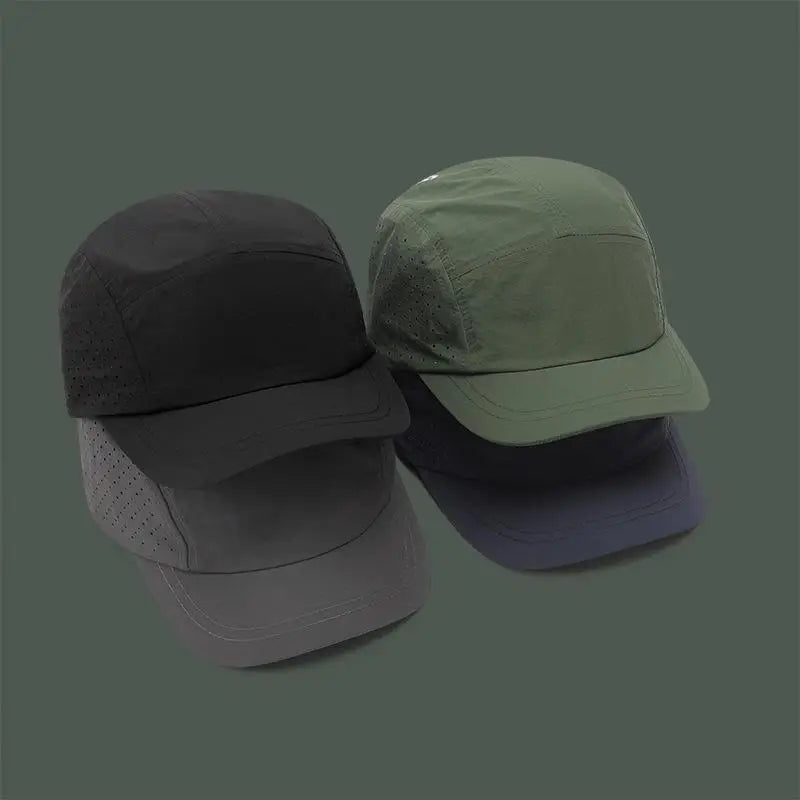 Summer Thin Breathable Mesh Baseball Caps For Men And Women Outdoor Camping Leisure Sun Protection Quick-drying Hiking Hats Oasis Select
