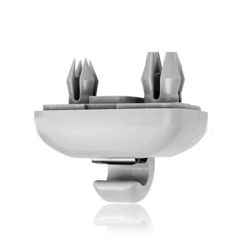 2Pcs Car Sun Visor Clip Gray Interior Hanger Hook Clip Bracket for Audi A1 A3 S3 A4 S4 Allroad A5 S5 Q3 Q5 8U0857562A Grey Oasis Select