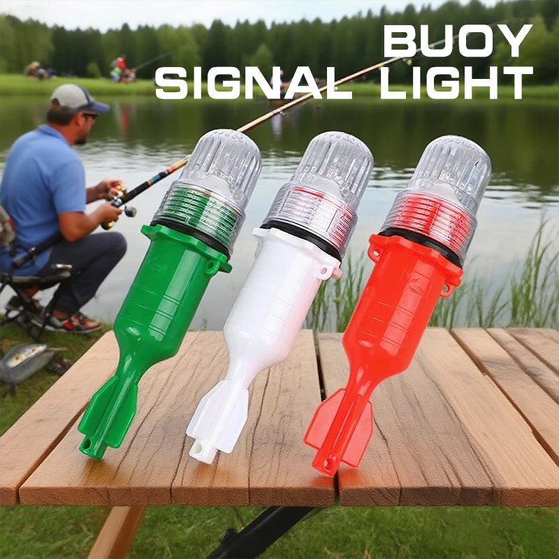 Fishing Light Underwater Net Beacon Buoy Signal Light Indicator Light Lures Fish Finder Lamp Flashing Double Flash Lamp Oasis Select