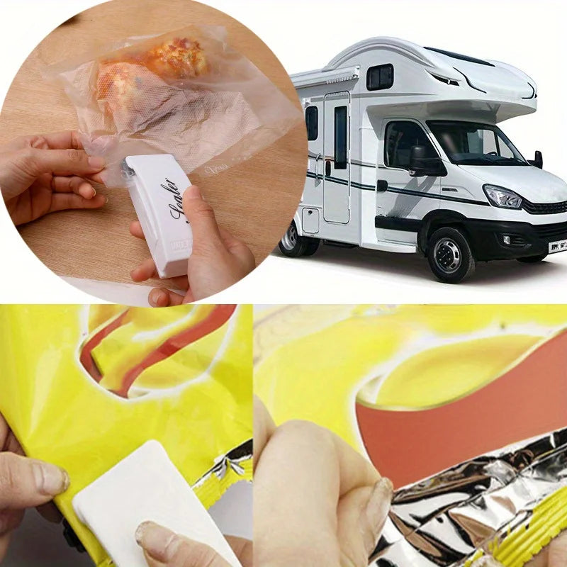 Mini Sealing Machine Small Household Sealing Machine Food Bags Plastic Bags Hand Pressure Sealing Machine Oasis Select
