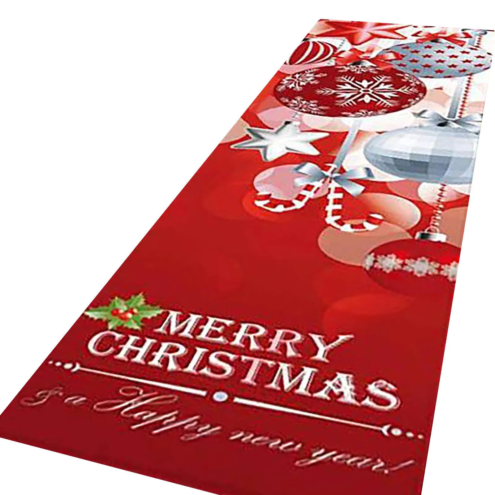 Merry Christmas Doormat – Festive Indoor Rug | 3 Sizes, 6 Designs Christmas Area Rug Oasis Select