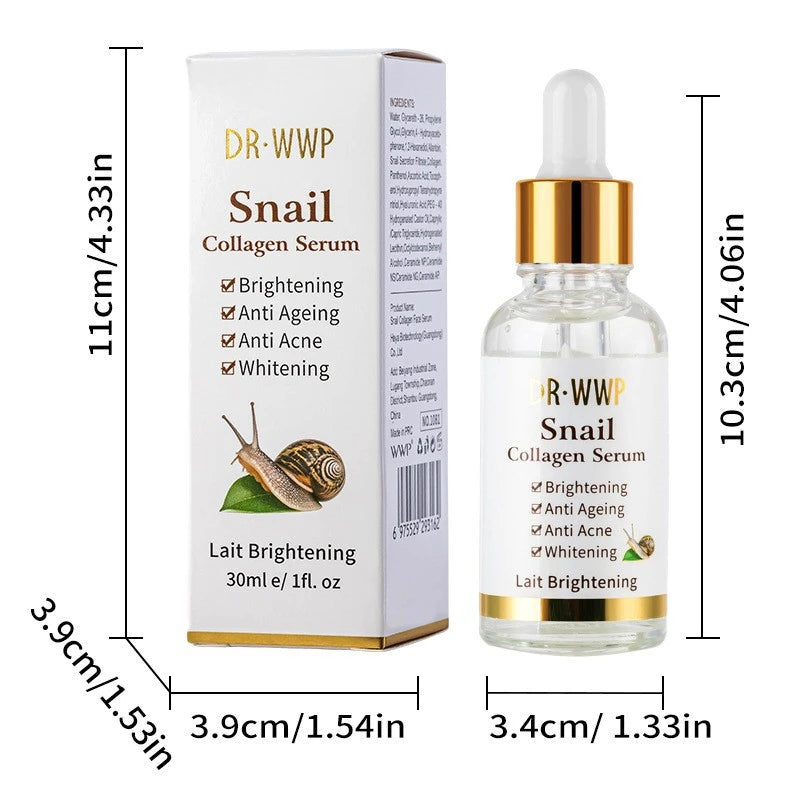 Korean Collagen, Vitamin C & Kojic Acid Face Serum | Lifting