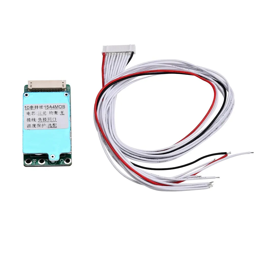 10S 36V 15A 18650 Li-Ion Battery Protection Plate Split Port/Same Port With Collection Line Charging Protection Module Oasis Select