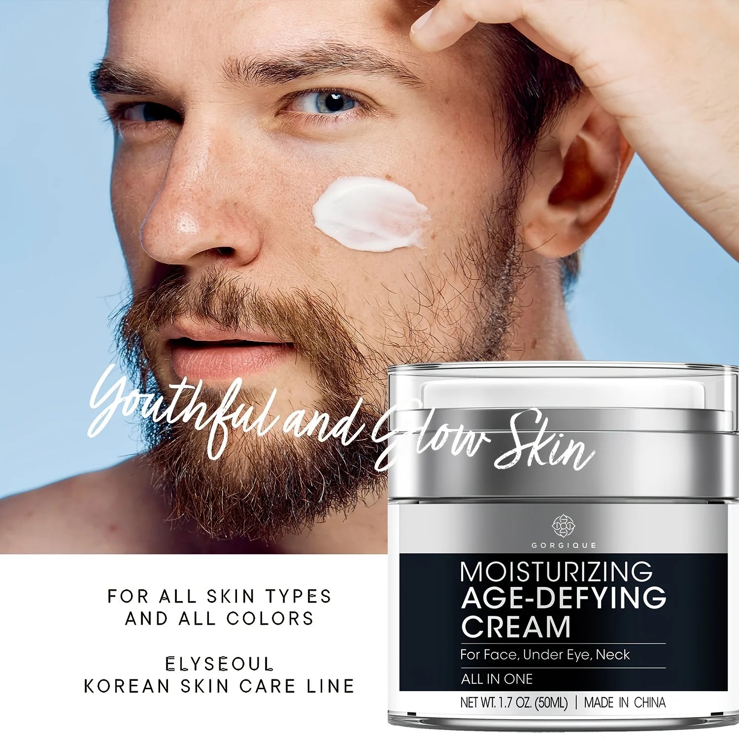 Men's Anti-Aging Face Cream – Retinol, Collagen & Hyaluronic Acid Men's Face Moisturizer Oasis Select