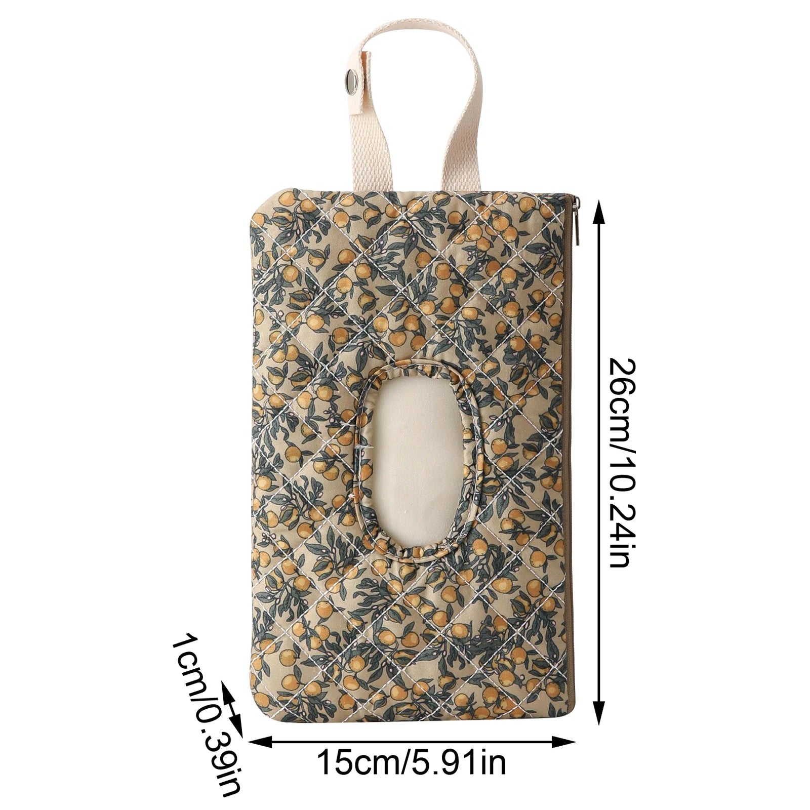 Floral Baby Wipes Case – Stroller Hanging Dispenser Bag Baby Wipes Dispenser Oasis Select