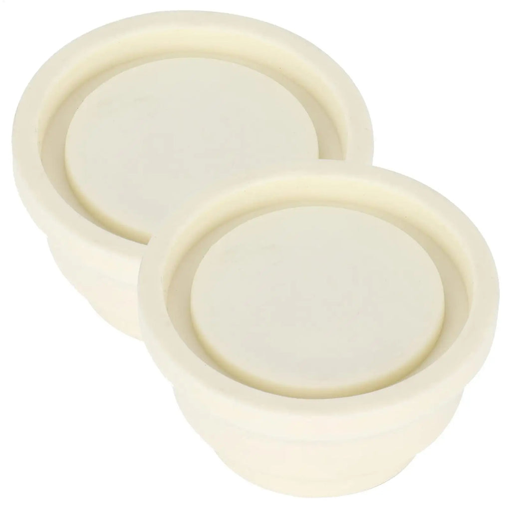Ladder Bumper, Set of 2pcs White Ladder Rubber Plug for Swimming Pool Ladders Swimming Pool Accessory Oasis Select