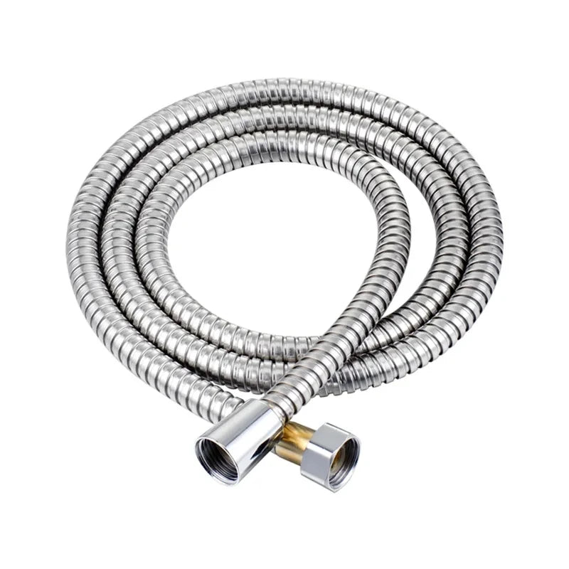 New Stainless Steel Shower Hose Long Bathroom Shower Water Hose Extension Plumbing Pipe Showerhead Tube Bathroom Accessorie Oasis Select