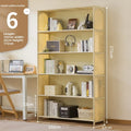 Bookcase Integrated Against Wall Student Household Bookshelf