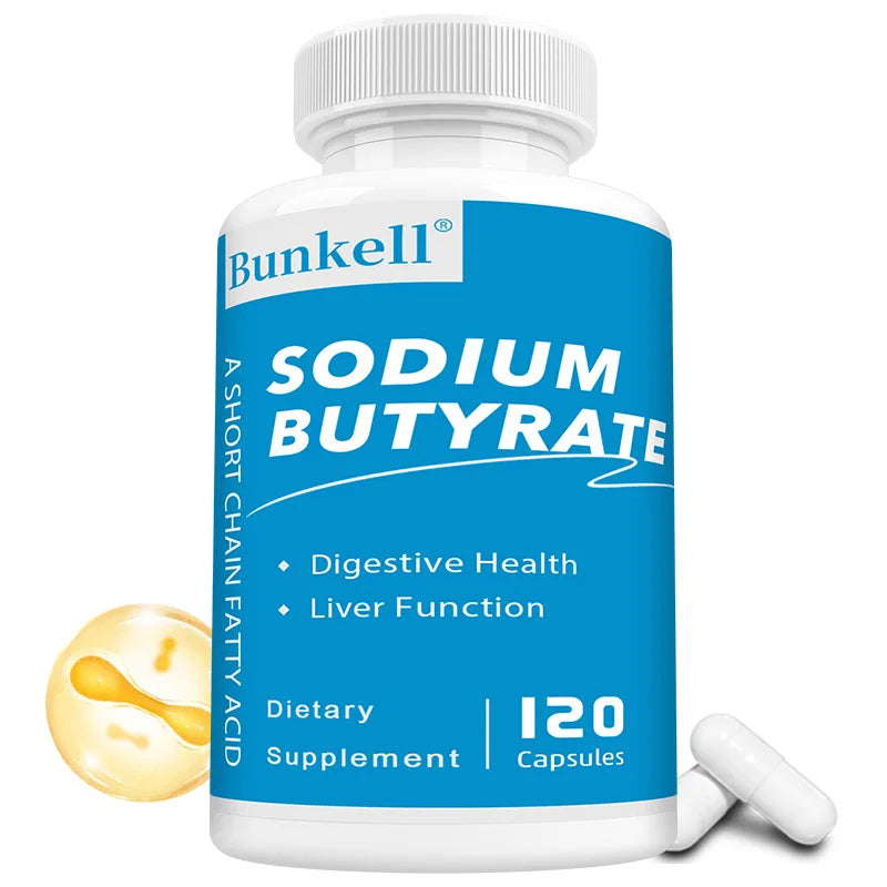Sodium Butyrate Gut Health Supplement – 120 Vegan Capsules Gut Health Supplement Oasis Select