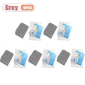 1-10PCS Thickened Polyester Mosquito Net Screen Self Adhesive with Velcro Simple Invisible Window Screen for Home Oasis Select Grey-5PCS 150X200CM