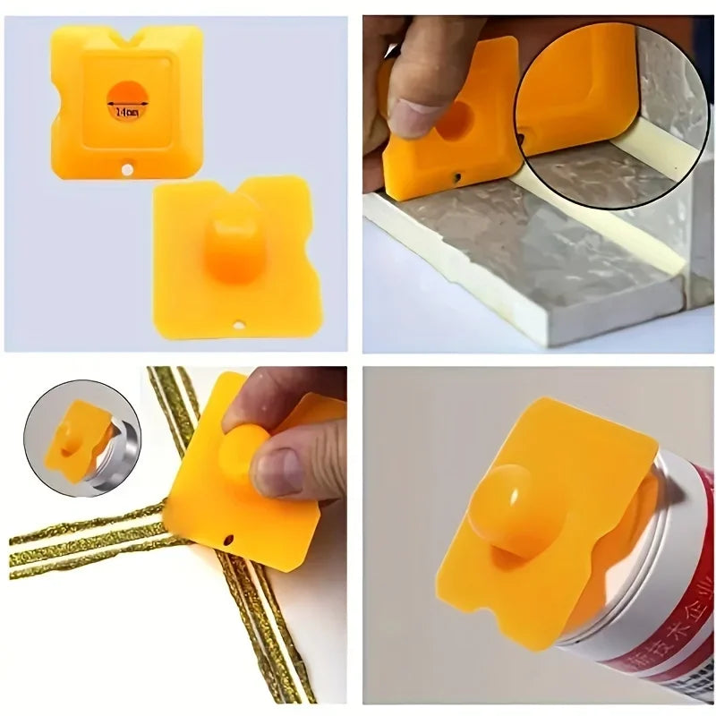 Versatile 15pcs Silicone Caulking Set: Professional, Precision Tools for Kitchens, Bathrooms - Durable and Easy to Use Oasis Select