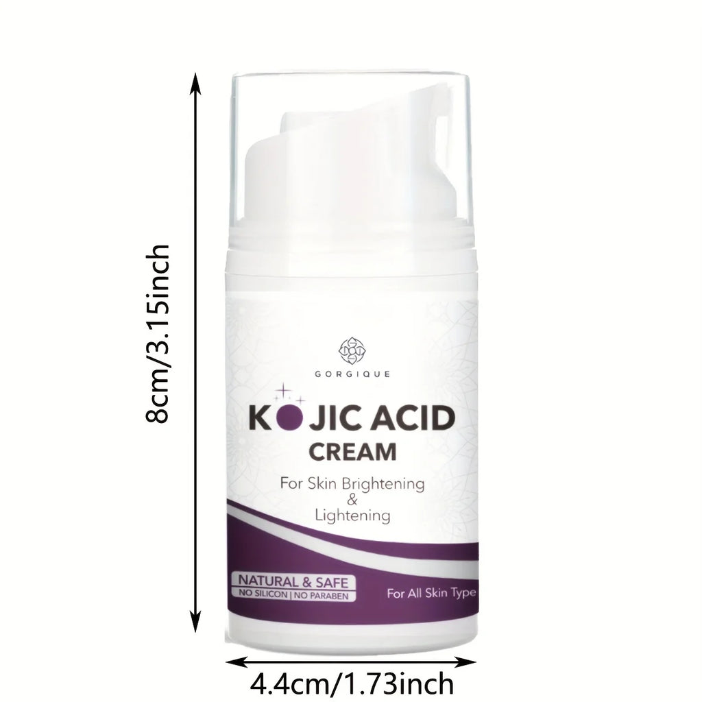 Kojic Acid Face Cream – Niacinamide, Vitamin E & Hyaluronic Acid Brightening Face Cream Oasis Select 30ml