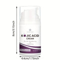Kojic Acid Face Cream – Niacinamide, Vitamin E & Hyaluronic Acid Brightening Face Cream Oasis Select 30ml