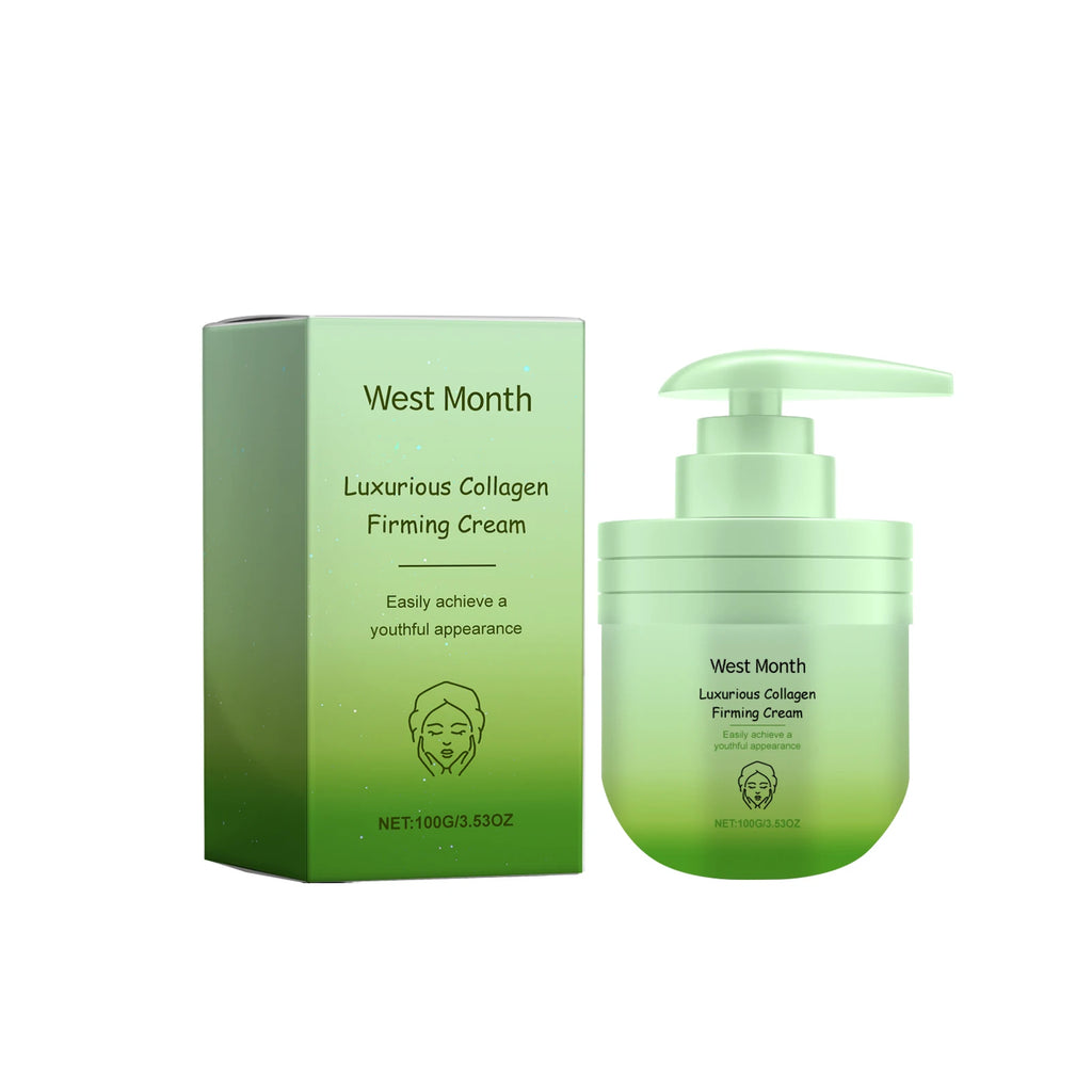 Collagen Body Cream Reduce Fine Lines Improve Sagging Skin Increase Skin Elasticty Body Lotion Moisturizing Nourishing Skin Care Oasis Select 100g boxed