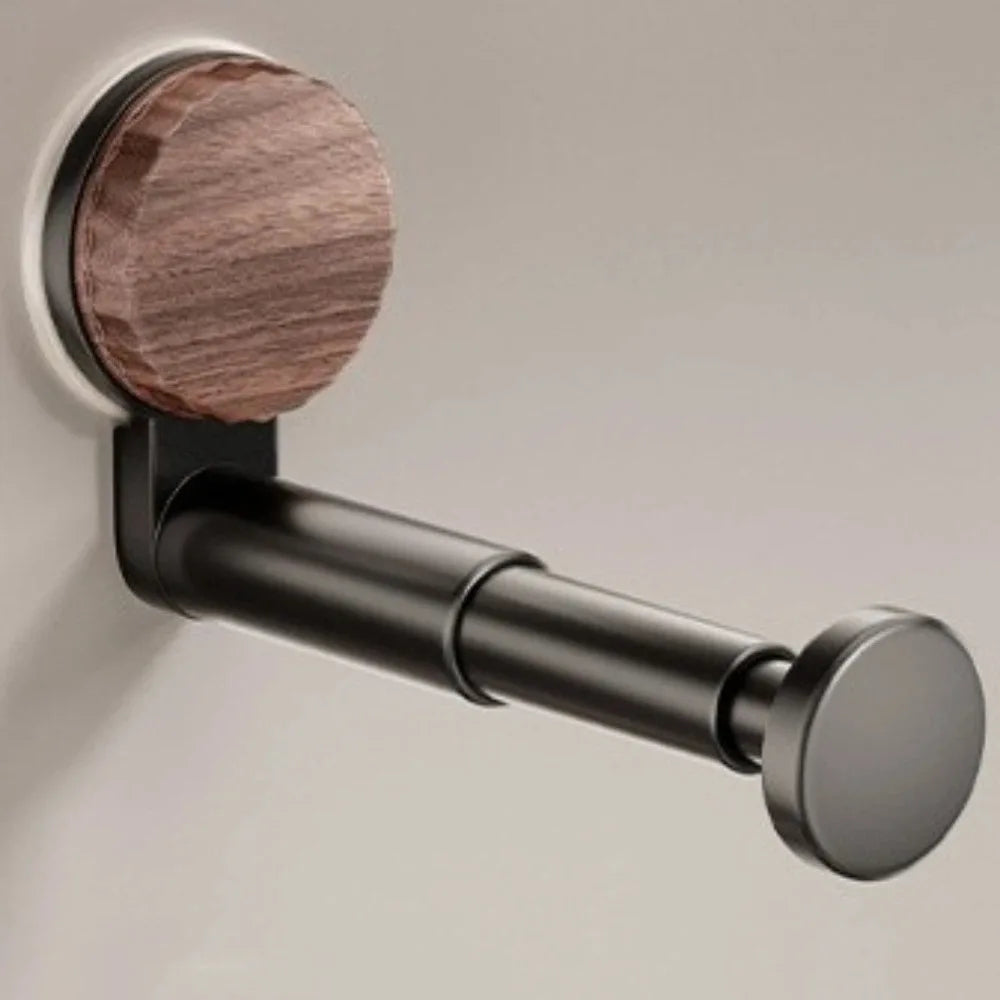 No-Drill Suction Cup Telescopic Clothes Rack | Wall Hanger