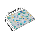 Pet Cooling Mat Cat Cooling Mat And Sleeping Pad For Pets Summer Cool Pads Blanket Washable Ice Silk Breathable Mat Pet supplies Oasis Select B