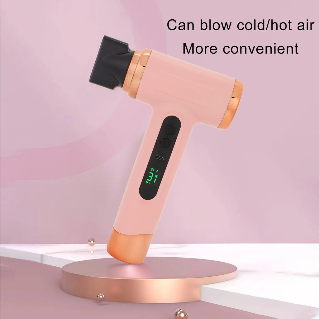 URGGU Cordless Hair Dryer 15000mAh USB 200W Travel Portable