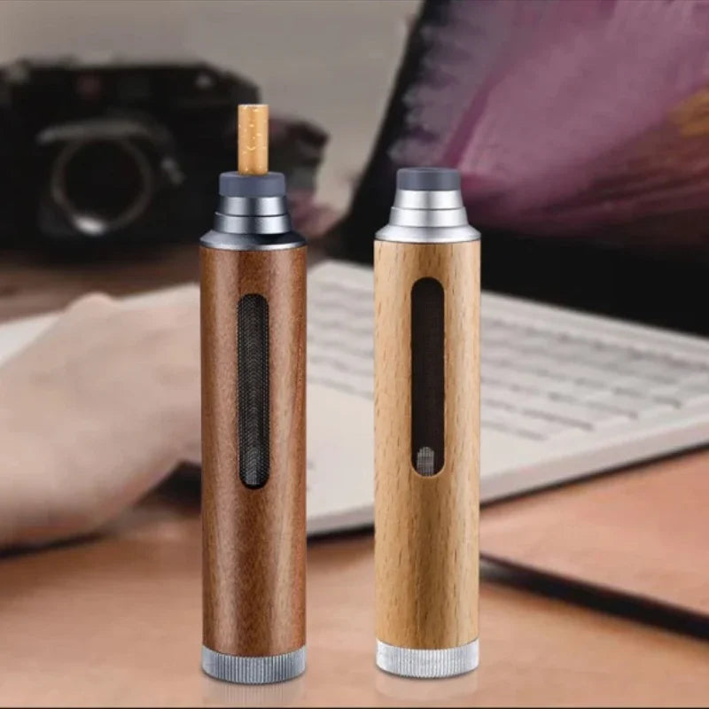 Household Car Anti-Ash Car Smoking Device Portable Portable Anti-Ash Cigarette Holder Large Capacity Ashtray Oasis Select
