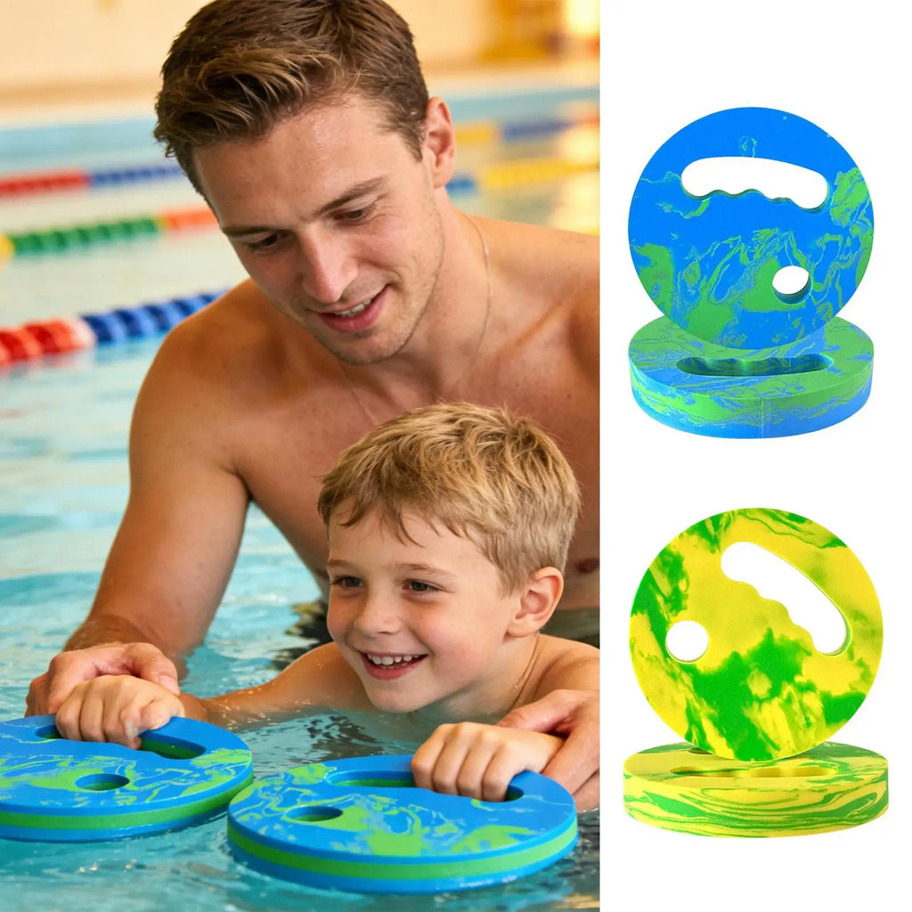 Swimming Disc 2Pcs Water Exercise Discs Handheld Lightweight Swimming Board For Adults Kids Water Workouts Beginners Pool Oasis Select