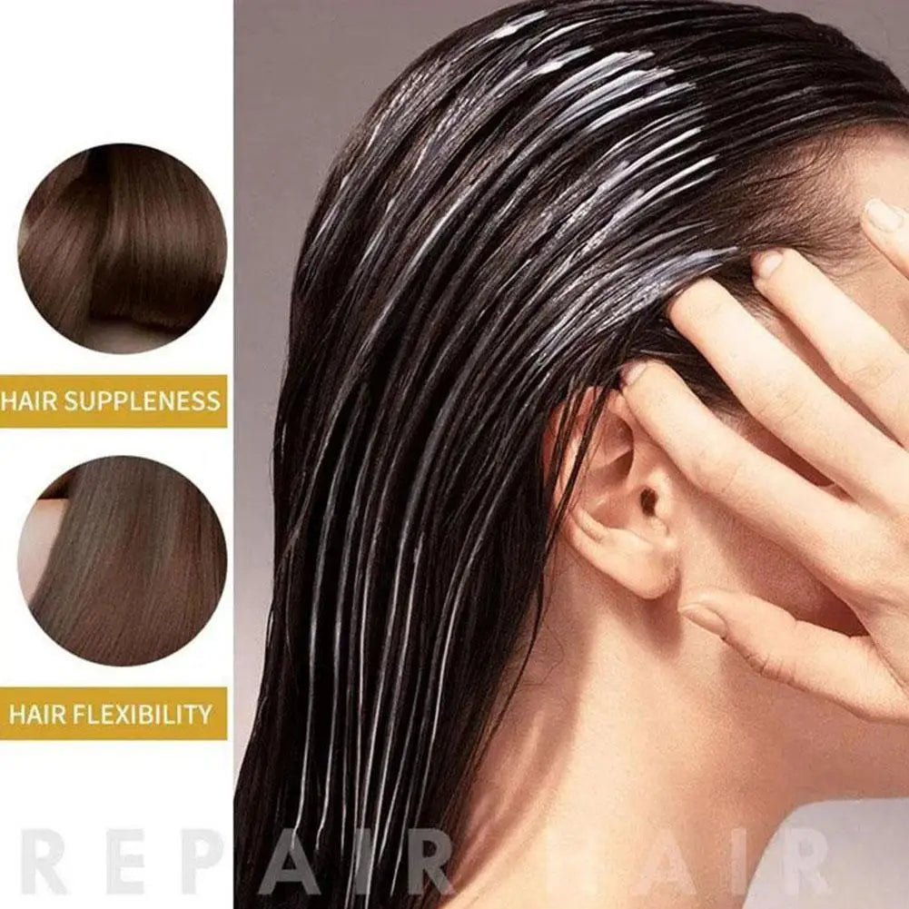 Polypeptide Keratin Hydrating Smoothing Hair Damage Repair Cream,Polypeptide Keratin Burnt Hair Restoring Cream Hair Treatment Oasis Select