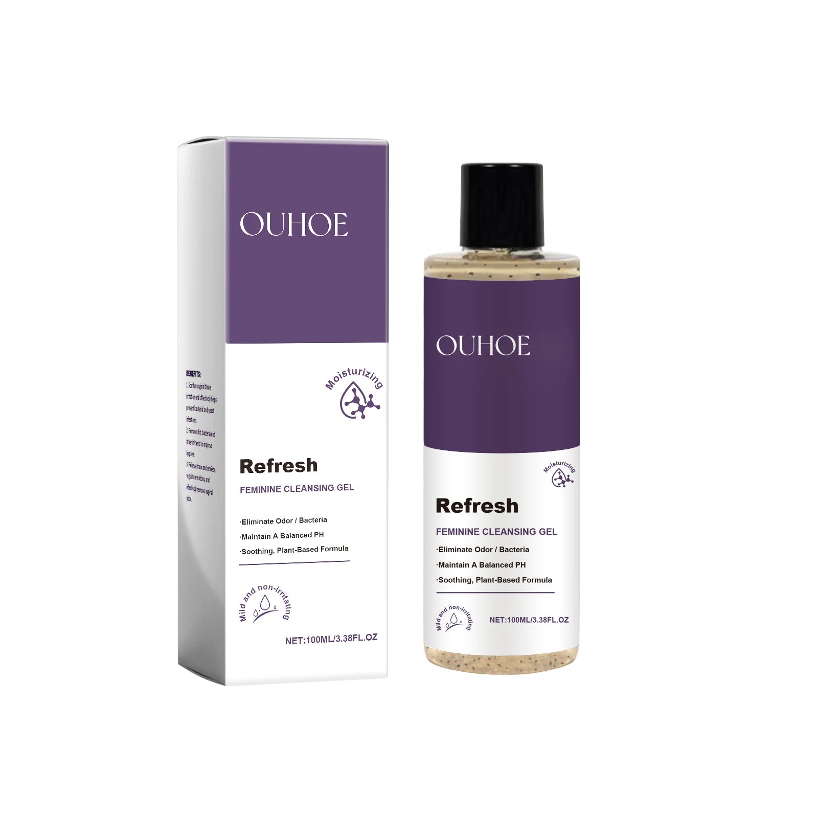 Feminine Wash Gel PH Balanced Long Lasting Moisturizing for Private Part Refreshing Cleansing Prevent Dryness Woman Healthy Care Oasis Select 100ml boxed