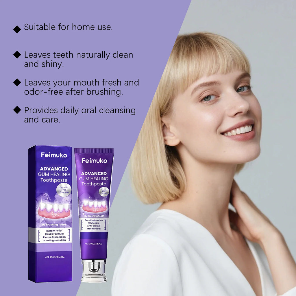 FEIMUKO Anti-Cavity Toothpaste – Enamel Repair & Gum Care Anti-Cavity Toothpaste Oasis Select