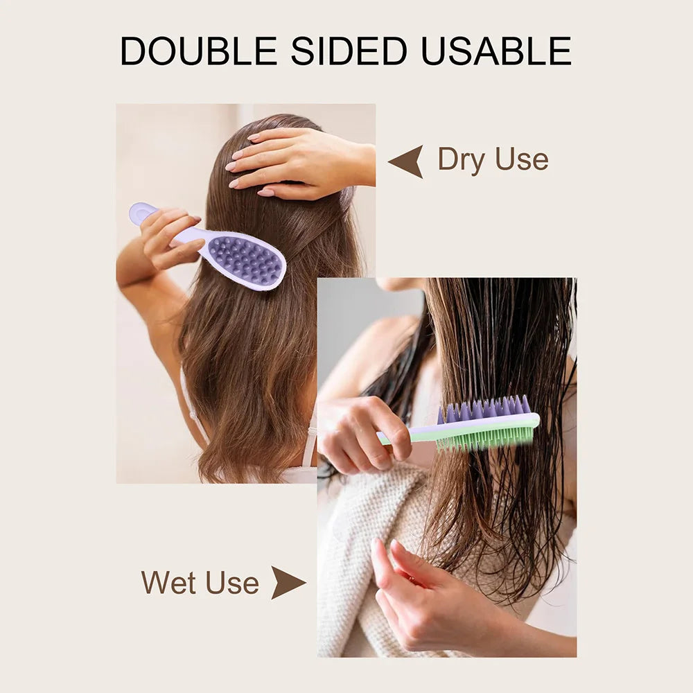 Long Handle Scalp Massage Shampoo Brush & Hair Detangler Comb Scalp Massage Brush Oasis Select