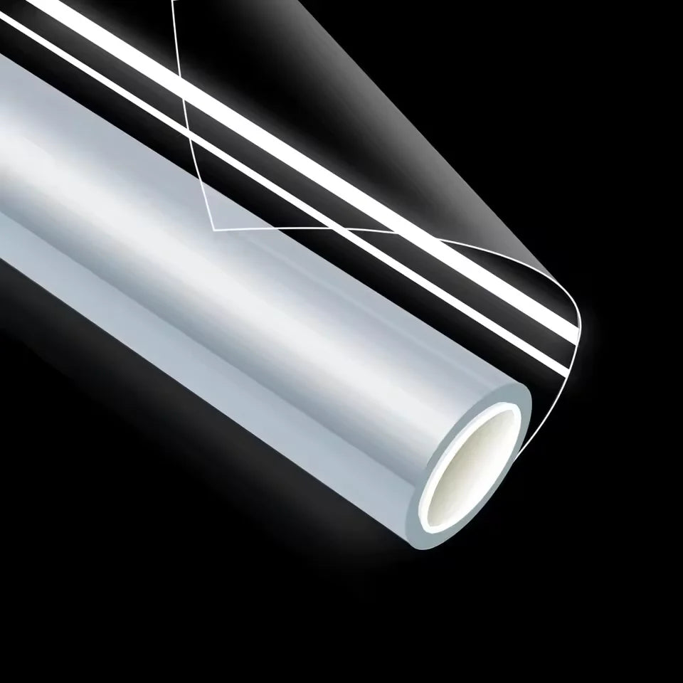 50cm Wide 2 Mils Safety Window Film Transparent Safety Glass Protective Film Self-Adhesive ShatterProof And Explosion-Proof. Oasis Select