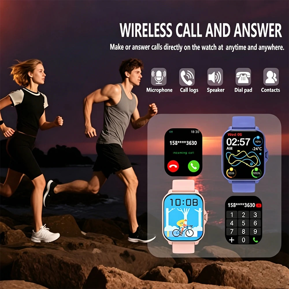 ERUN 1.83" Smartwatch – Fitness Tracker & Wireless Calling