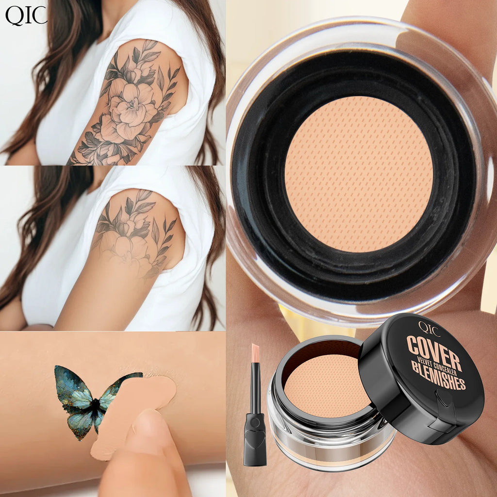 QIC Hydrating Eye Brightening Concealer Cream | Full Coverage