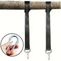 2pcs Outdoor Swing Hammock With Safety Belt, Portable Bag, Durable Swing Strap Kit, Suitable For All Types Of Swing Accessories Oasis Select 2pcs