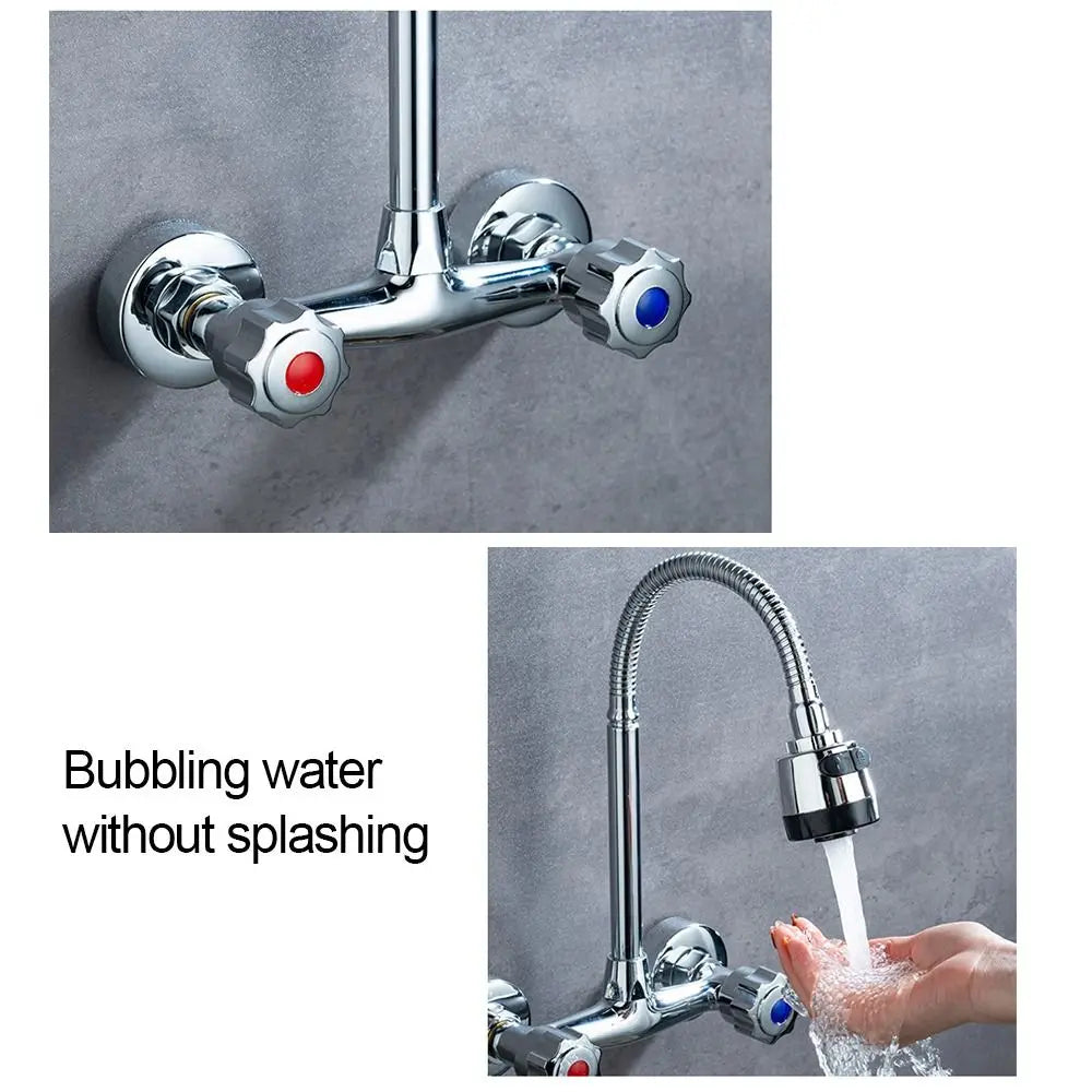 Modern Metal Out Water Inlet Valve Double Control Hot and Cold Double Shower Faucet Valve Wall Mounted Diverter Valve Oasis Select